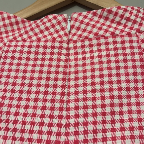 Sara Campbell Pink Gingham Sleeveless Dress Sz 8 - Picture 5 of 8